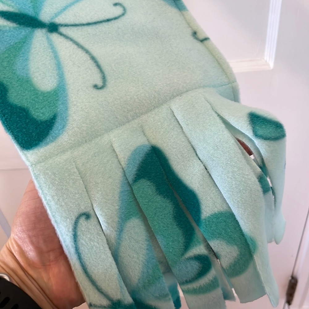 Soft butterfly scarf